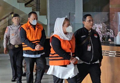 Mbak Ita Saat Diperiksa di Gedung KPK