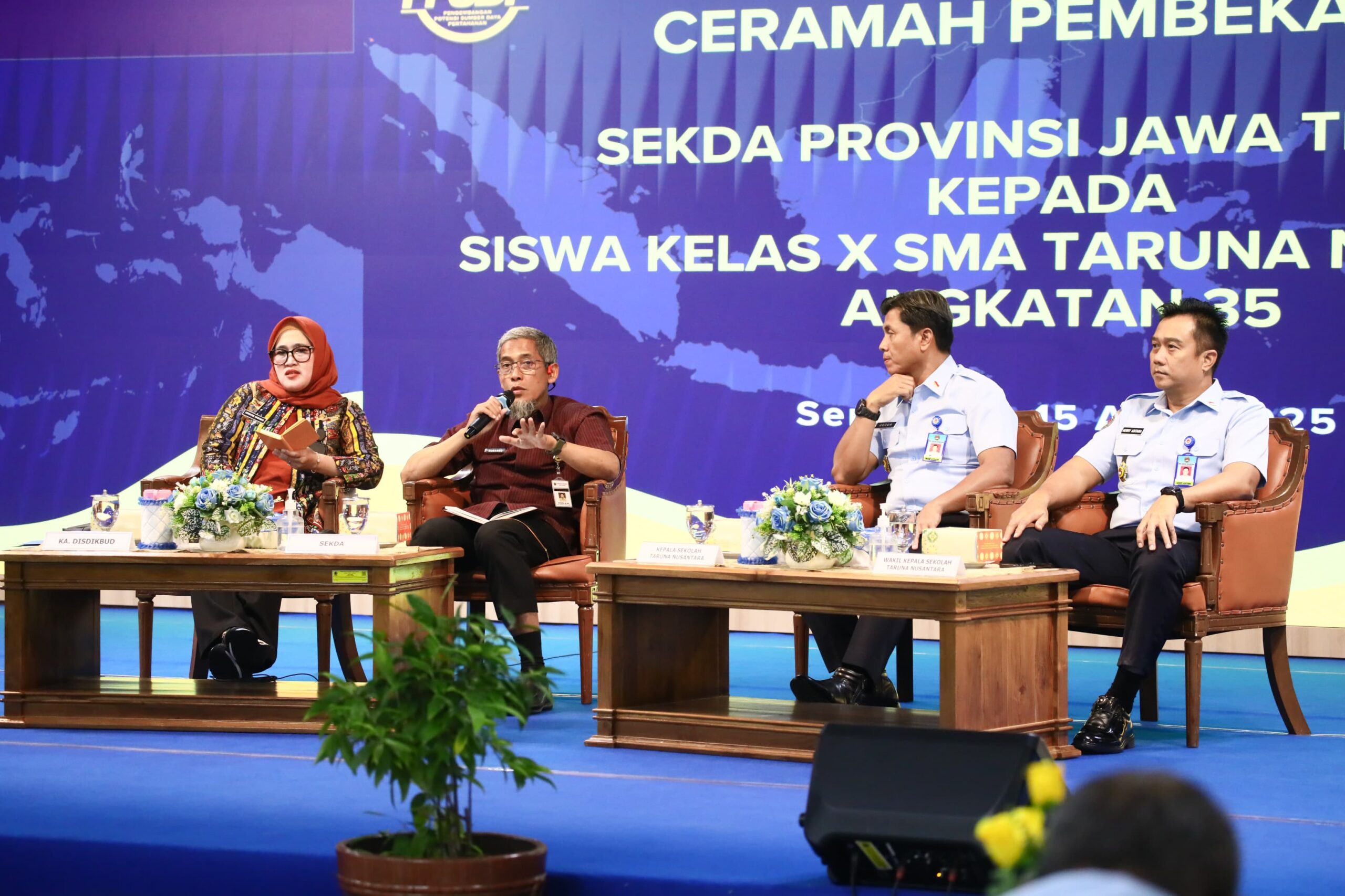 Beri Pembekalan Taruna Nusantara, Sekda Jateng: ASN Harus Siap Melayani, Bukan Dilayani