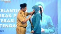 Nawal Arafah Yasin Jadi Bunda Literasi Jateng. Nawal Arafah Yasin Jadi Bunda Literasi, Indeks Minat Baca Jateng 64,40.