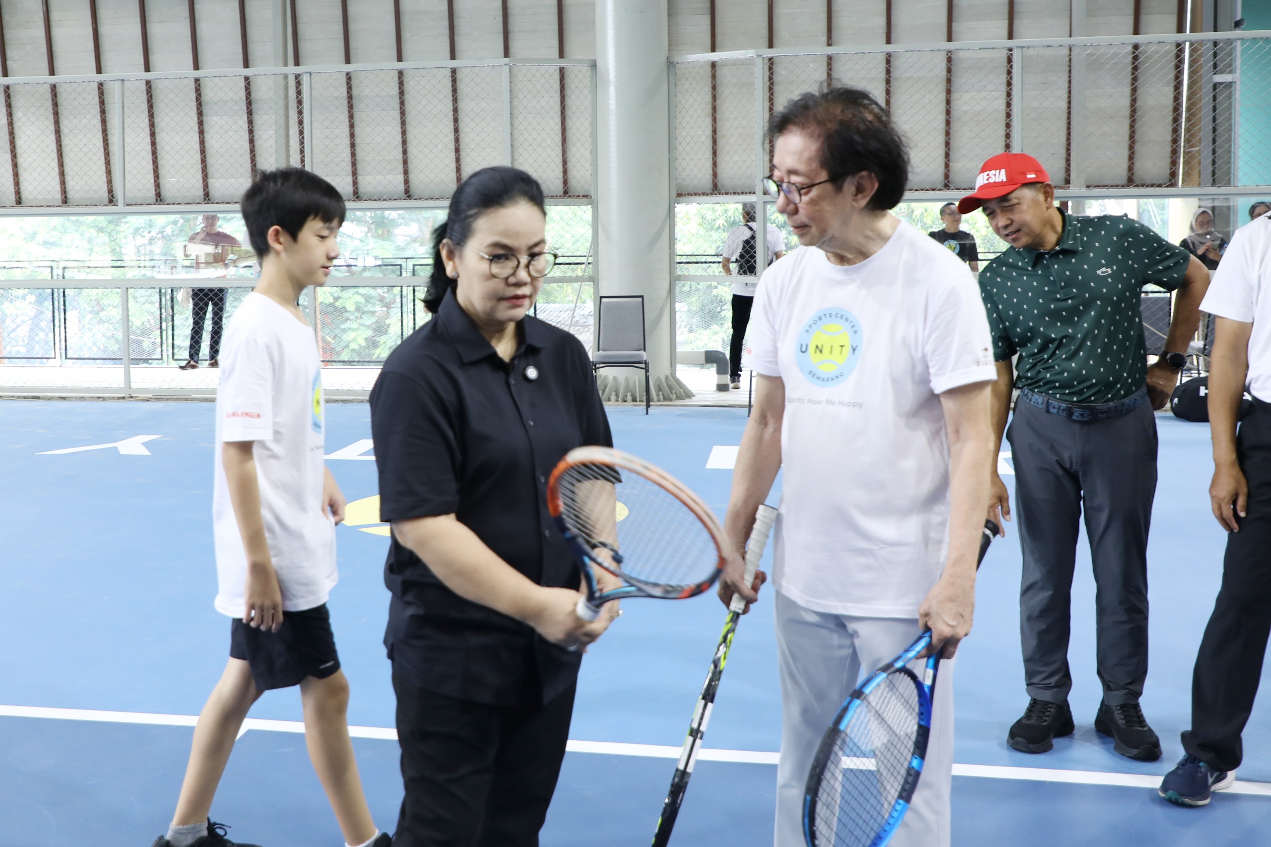 Wali Kota Agustina Dukung Tennis Academy di Unity Sport Center Semarang