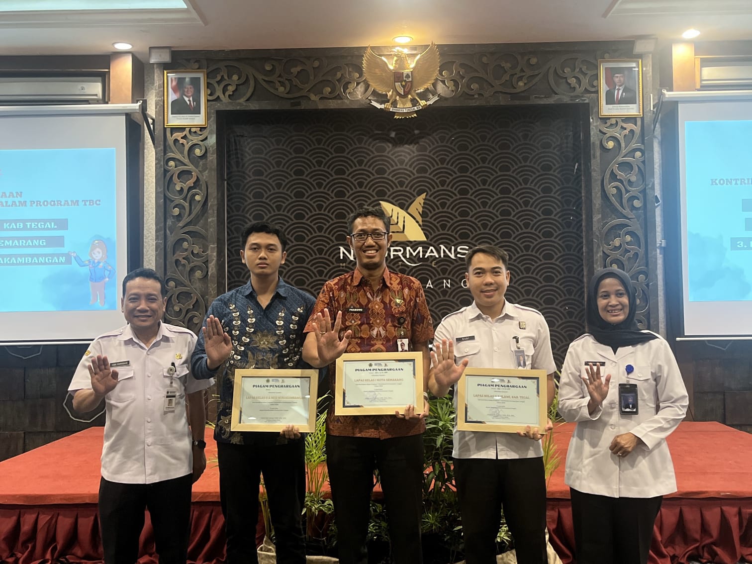 Lapas Semarang Raih Penghargaan Layanan Program Tuberkulosis.