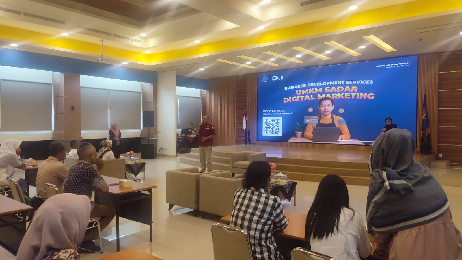 DJP Jateng I Selenggarakan Business Development Services Bagi UMKM Berkebutuhan Khusus.