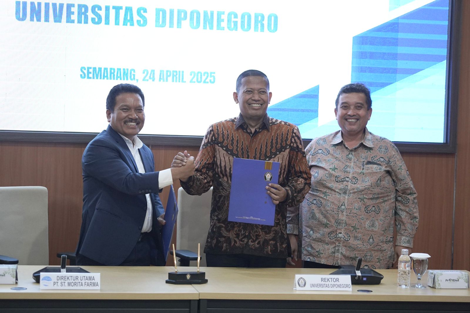 FSM UNDIP Gandeng PT St Morita Farma