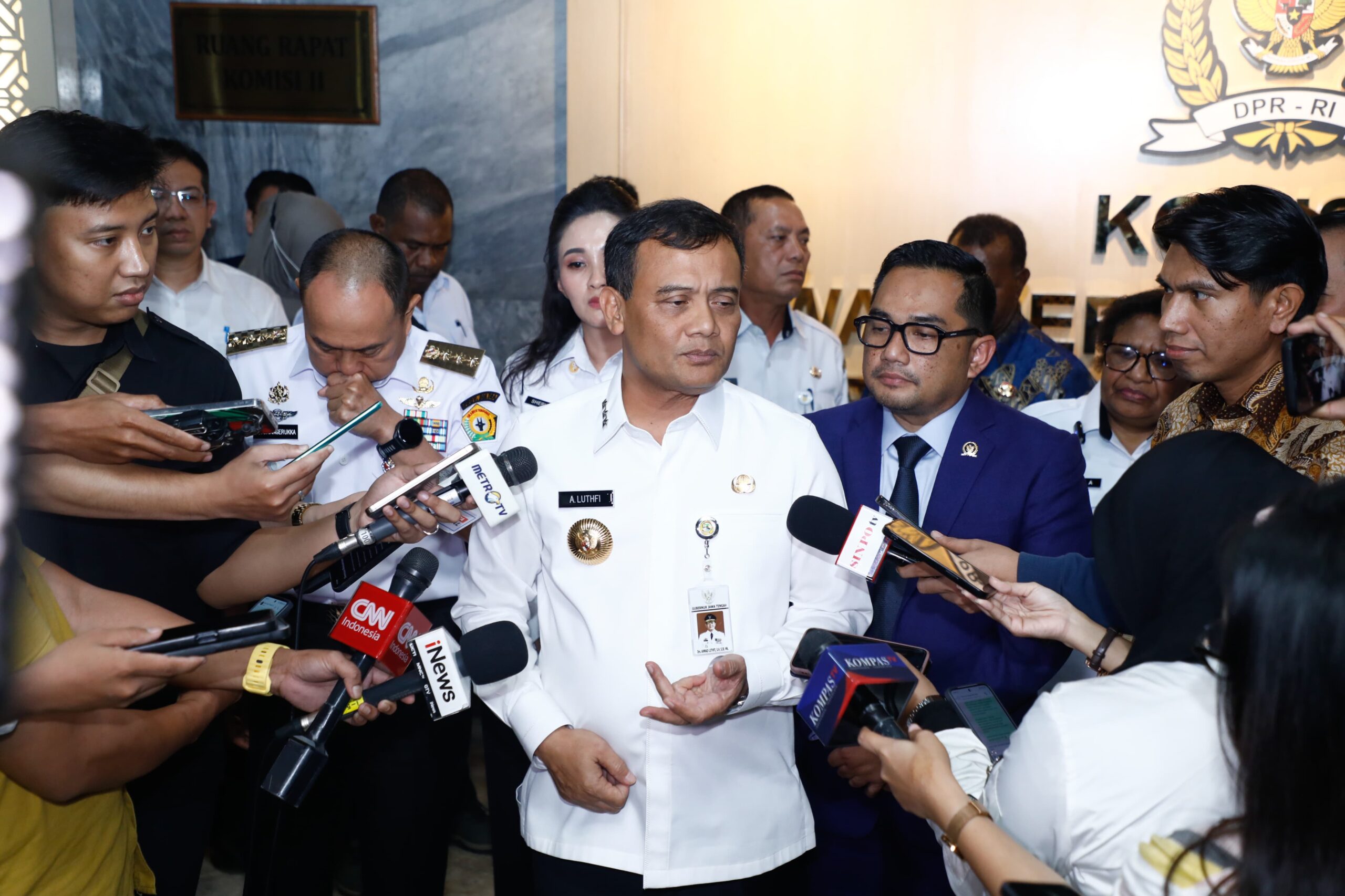 Gubernur Jateng Ahmad Luthfi