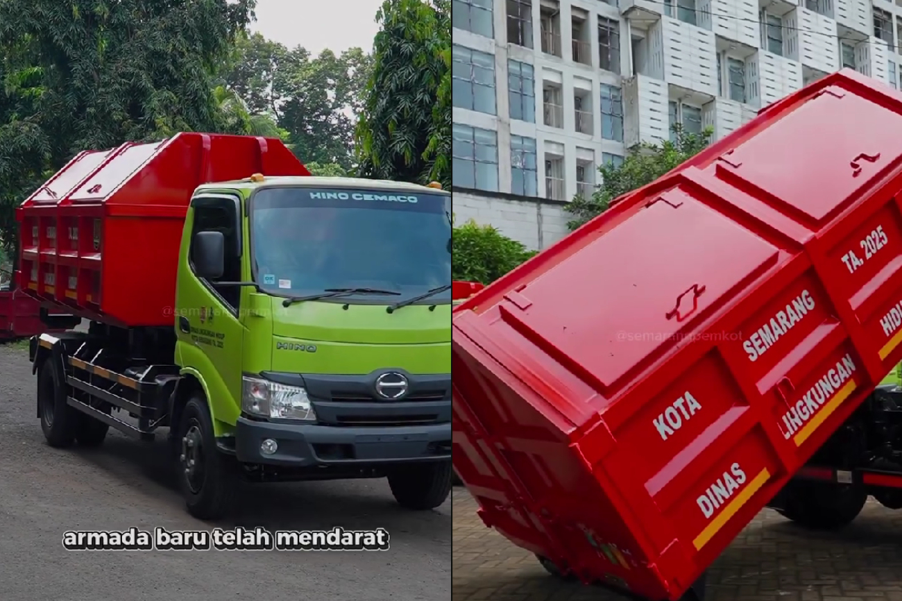 Truk sampah baru milik DLH Kota Semarang