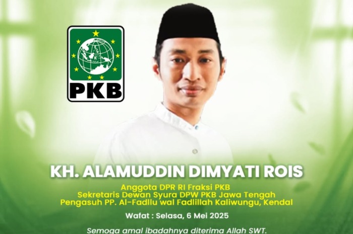 Anggota DPR RI Alamudin Dimyati Rois Meninggal Dunia