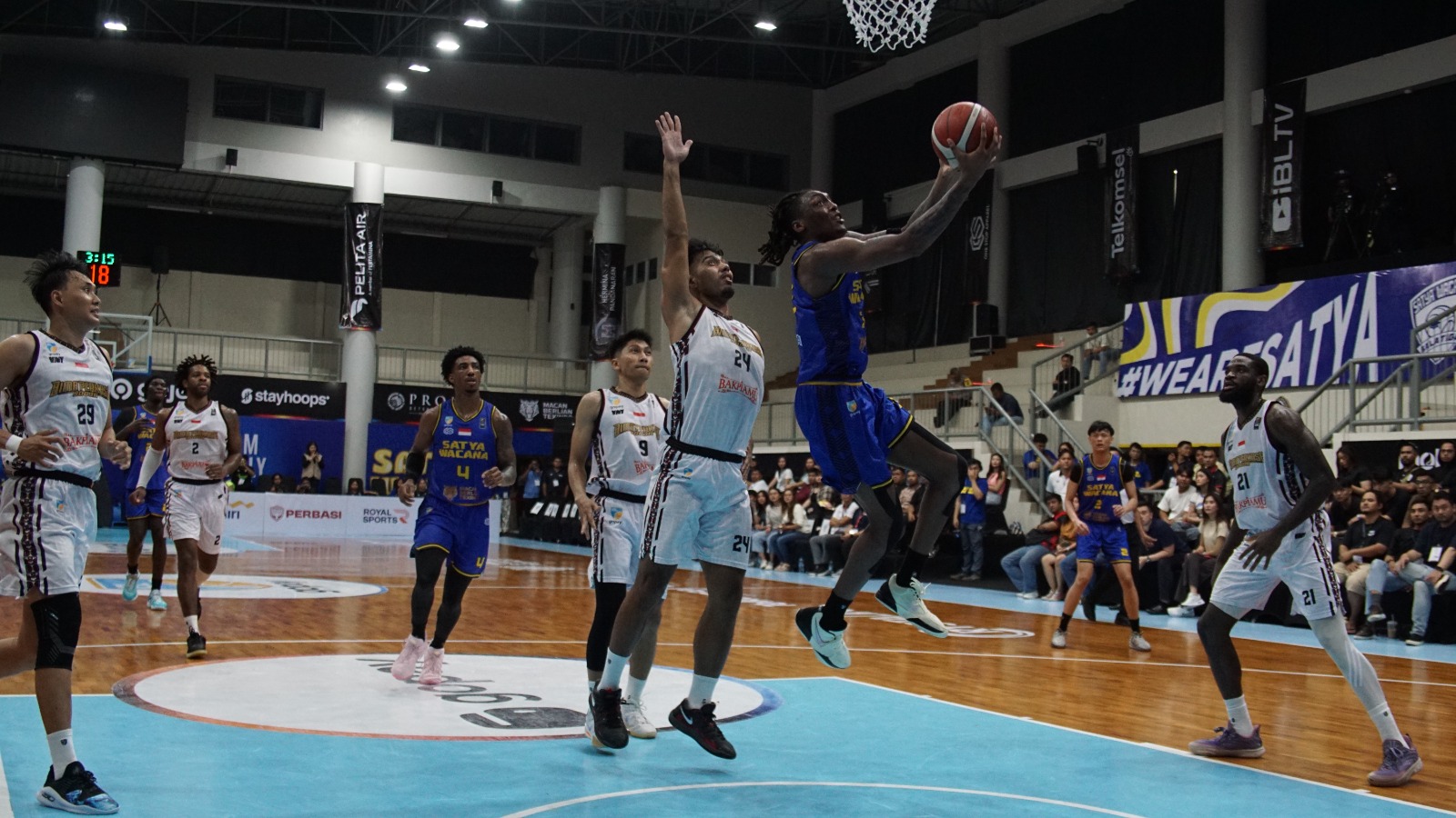 IBL 2025: Satya Wacana Salatiga Kalah Ditangan Bima Perkasa Jogja.