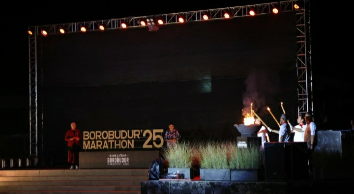 Bank Jateng Borobudur Marathon diikuti 10.500 pelari (foto: dok BoMar 2025)