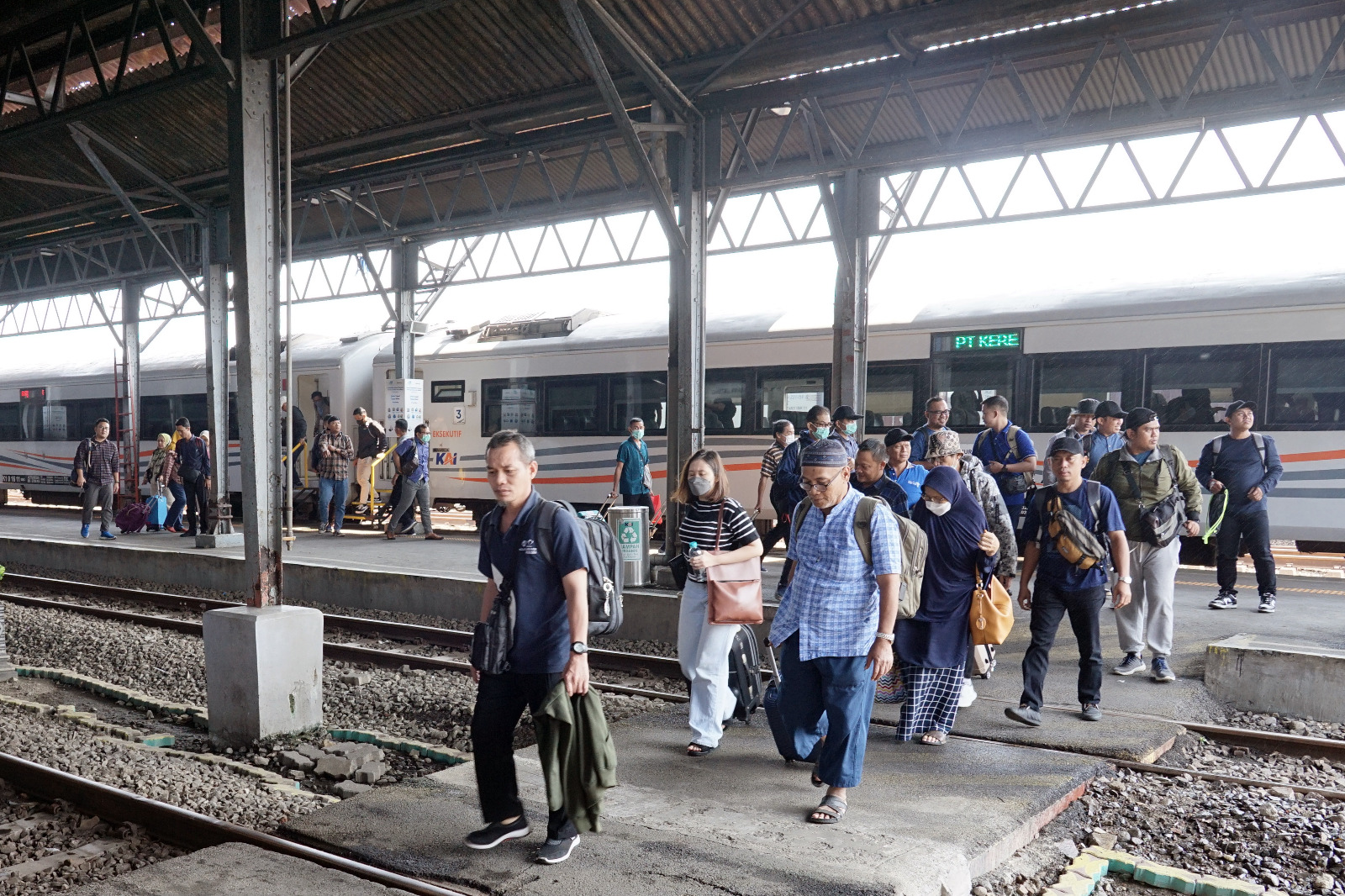 KAI Daop 4 Semarang Catat Peningkatan Penumpang