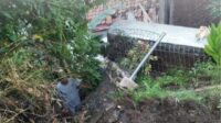 Hujan deras merobohkan talud di Randusari (BPBD Kota Semarang)