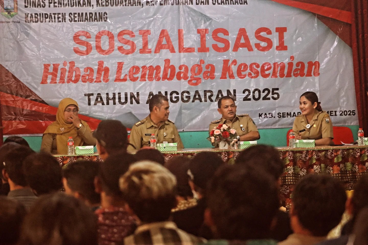 Kelompok kesenian Kabupaten Semarang akan menerima dana hibah masing-masing Rp 7,5 juta