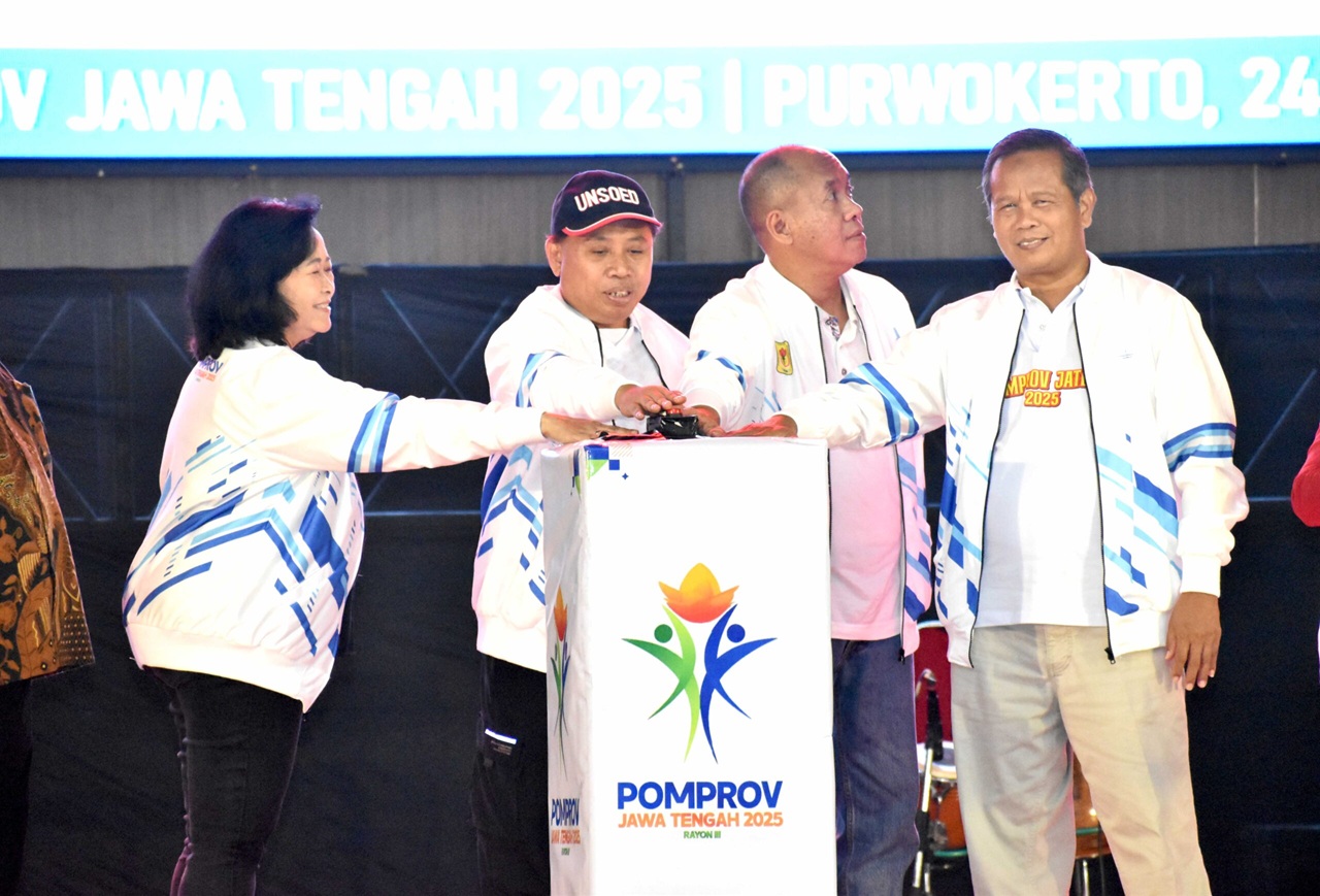 Pembukaan Pomprov Jateng 2025 di Unsoed