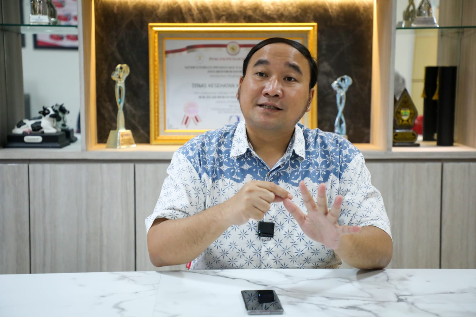 Kepala Dinkes Kota Semarang M Abdul Hakam