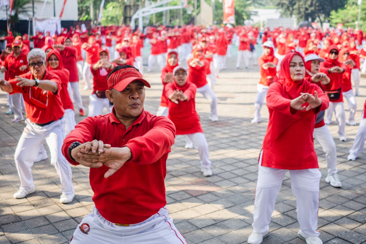 Ilustrasi Senam Tera (Kemenpora RI)
