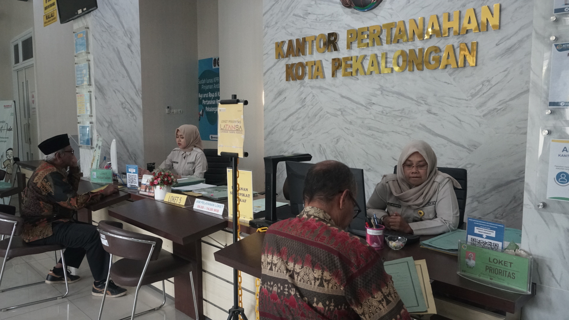Kantor Pertanahan Kota Pekalongan (foto: Humas Pemprov Jateng)