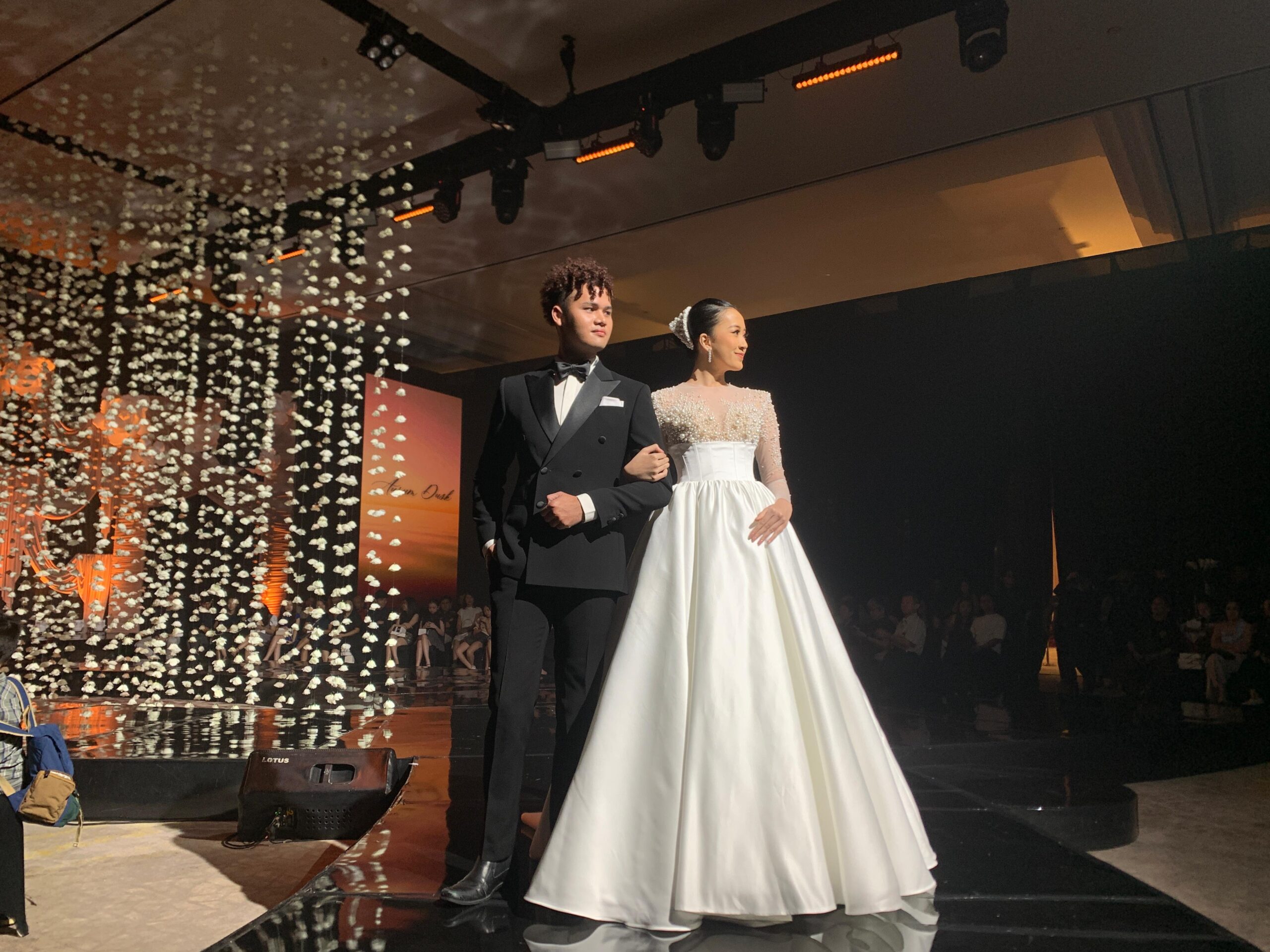 Salah satu koleksi La Rose Bridal. (matasemarang.com/Lia Dina)