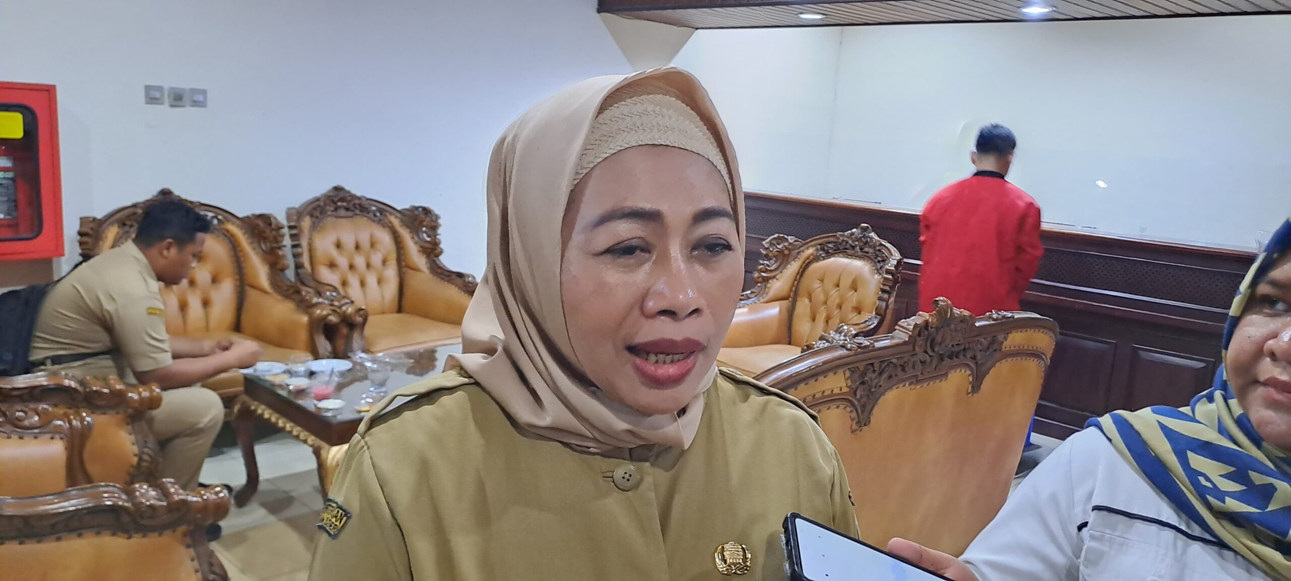 Kepala Dinas Ketahanan Pangan Kota Semarang, Endang Sarwiningsih. (matasemarang.com/Lia Dina)