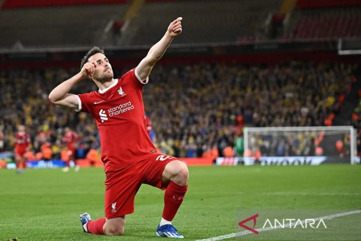 Liverpool pensiunkan nomor punggung 20 Diogo Jota