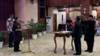 Agustina Wilujeng melantik Budi Prakosa menjadi Pj Sekda Kota Semarang (matasemarang.com/ Lia Dina) Agustina Wilujeng melantik Budi Prakosa menjadi Pj Sekda Kota Semarang (matasemarang.com/ Lia Dina)