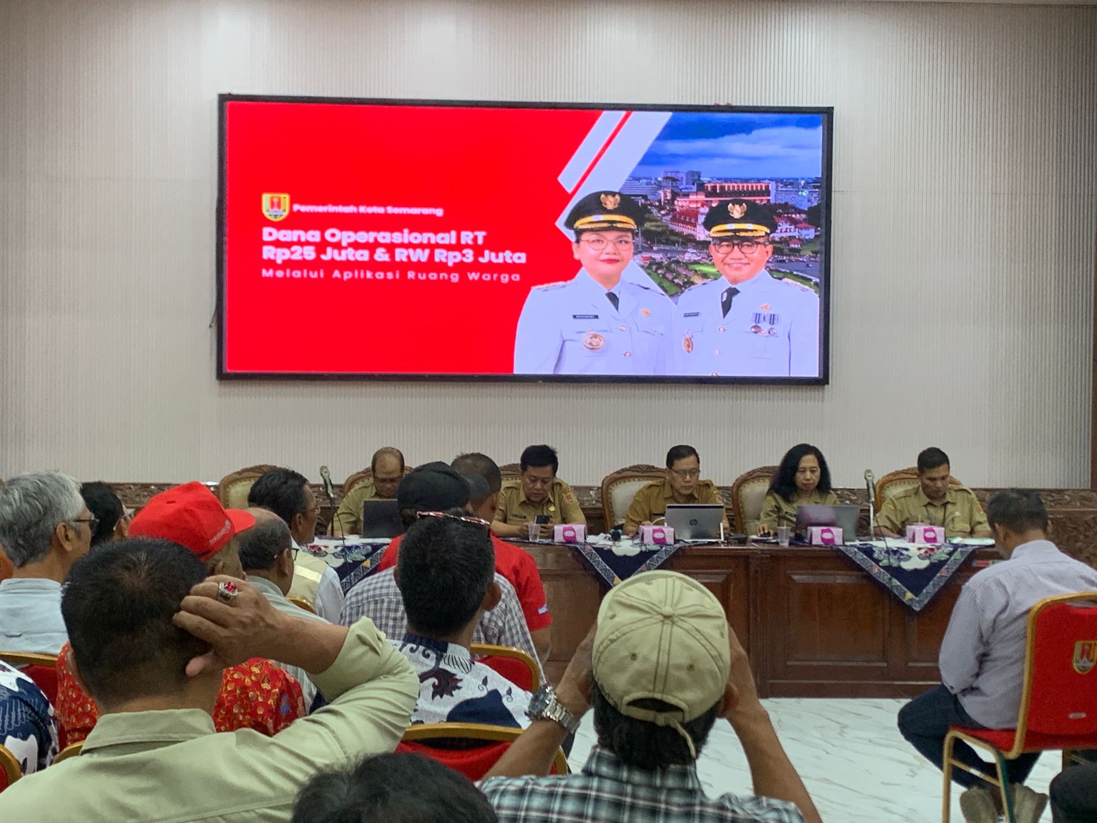 DP3A Kota Semarang sosialisasikan penggunaan dana operasional RT Rp25 juta per tahun (matasemarang.com/ Lia Dina)