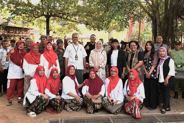 Krisseptiana apresiasi keberhasilan Kampung Jawi (dok matasemaran.com)