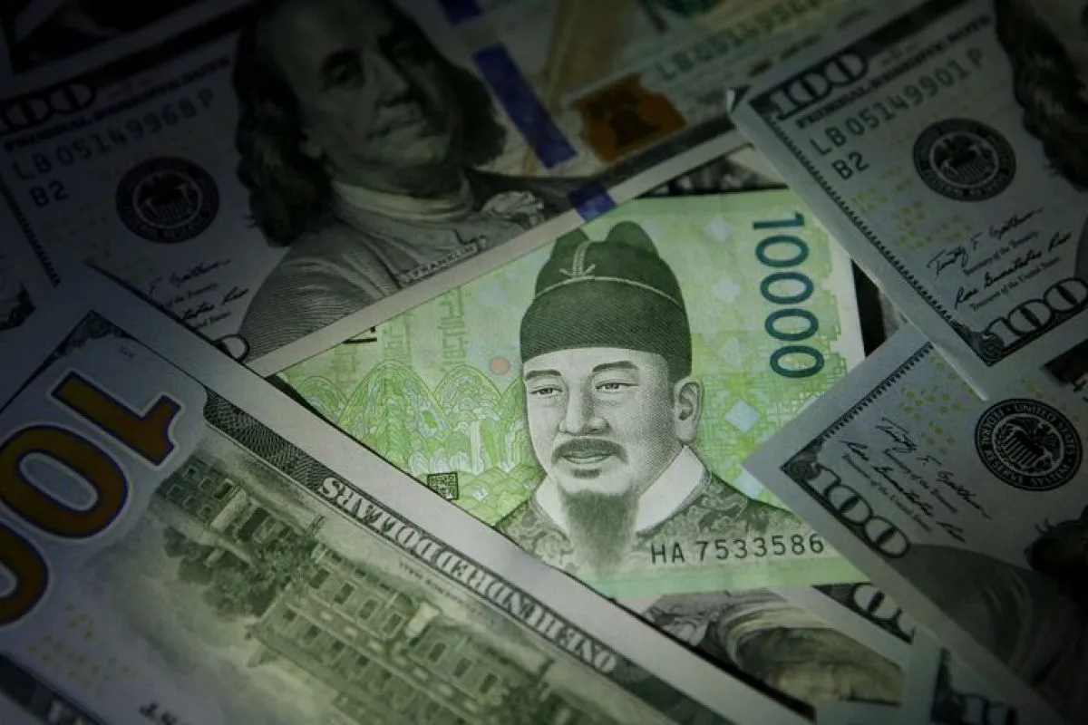 mata uang won, Korsel