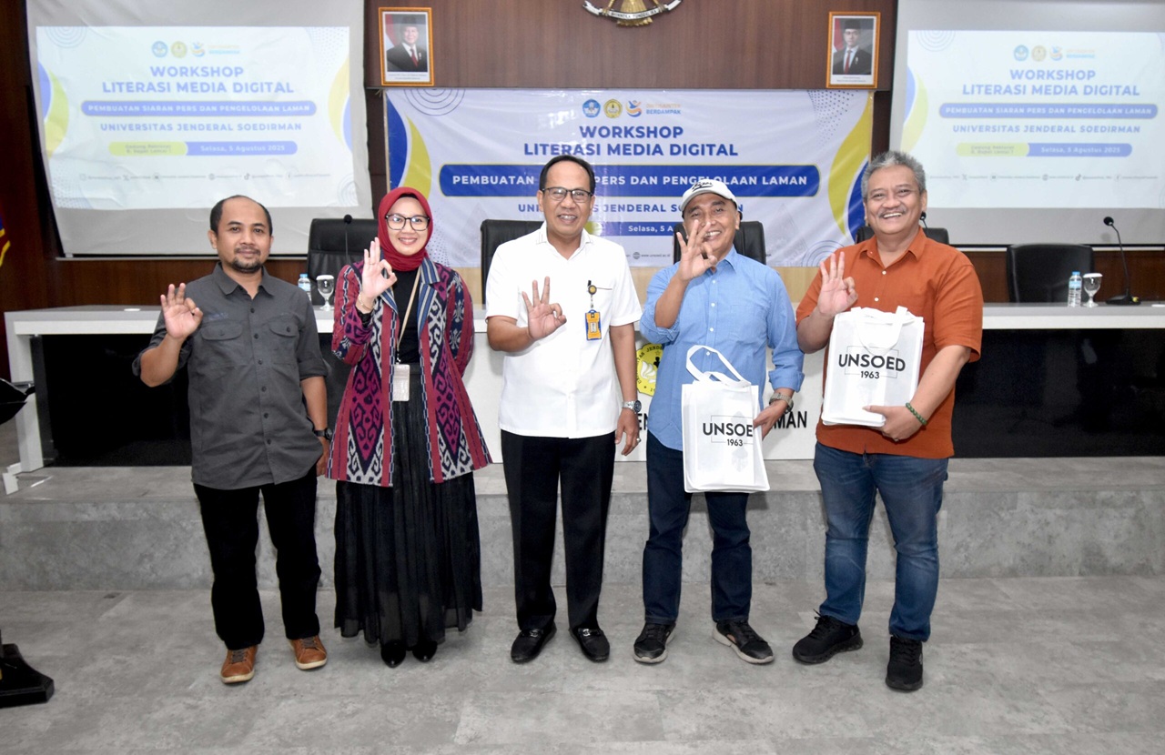Unsoed ingin tingkatkan kualitas siaran pers (foto: dok Unsoed)