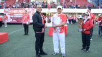 Wakil Wali Kota Semarang membuka Porwakos 2025 di Stadion Citarum. (matasemarang.com/Lia Dina)
