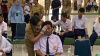 Cek Kesehatan Gratis di SLB Negeri Semarang. (matasemarang.com/Lia Dina)
