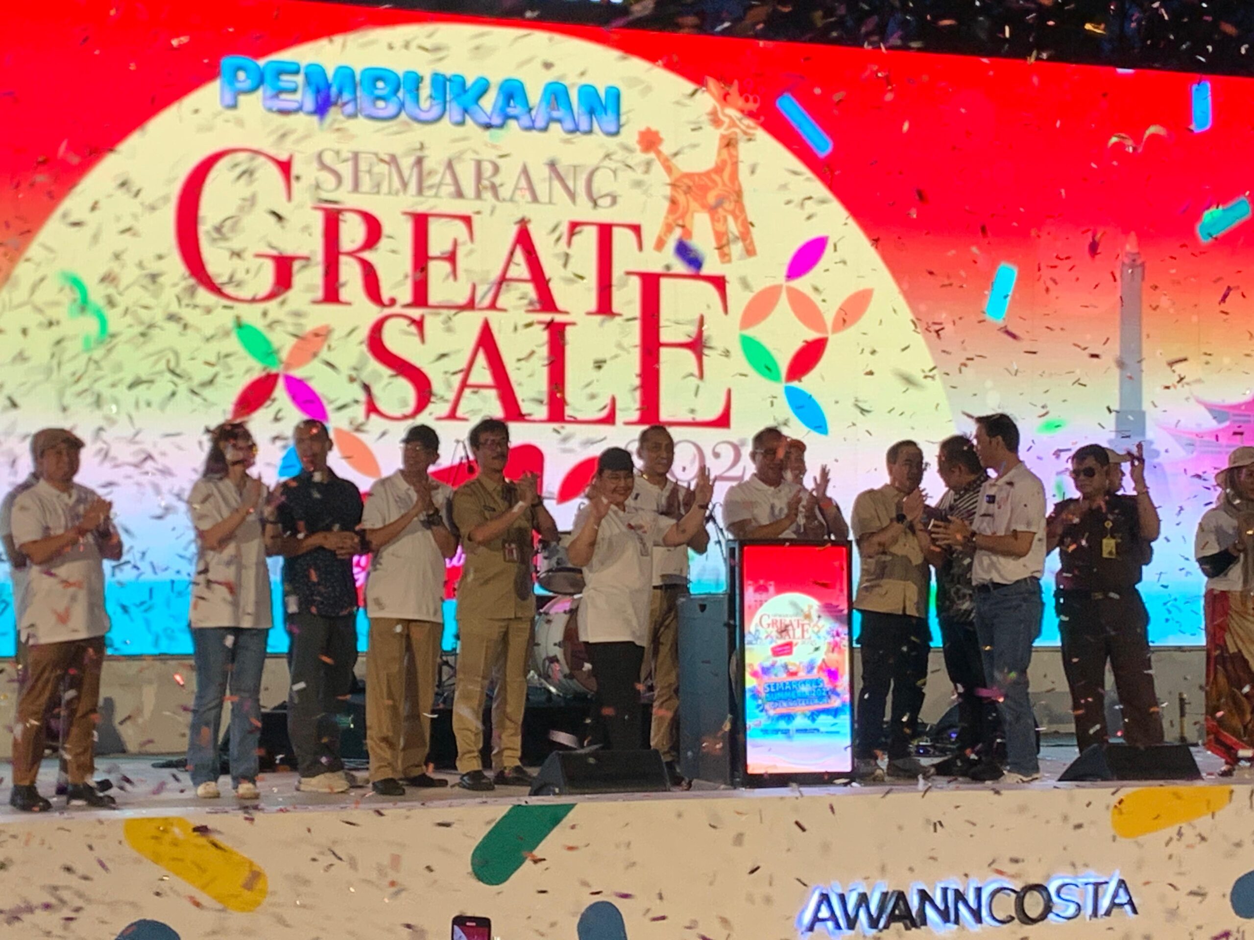 Pembukaan Semargres 2025 di Awann Costa Semarang. (matasemarang.com/Lia Dina)