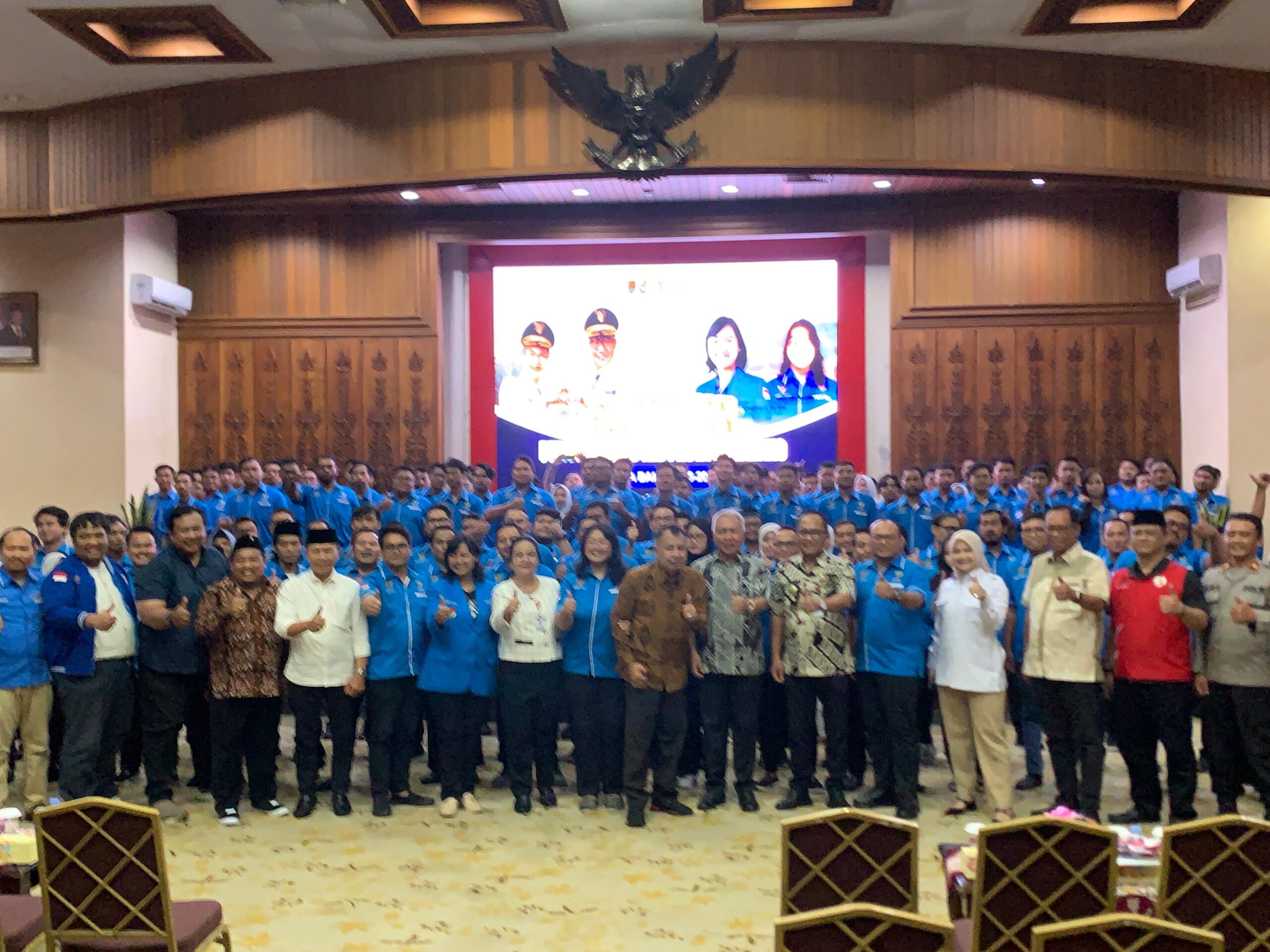 pelantikan pengurus DPD KNPI Kota Semarang. (matasemarang.com/Lia Dina)