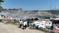Suasana TPA Ilegal di Rowosari. (matasemarang.com/Lia Dina)