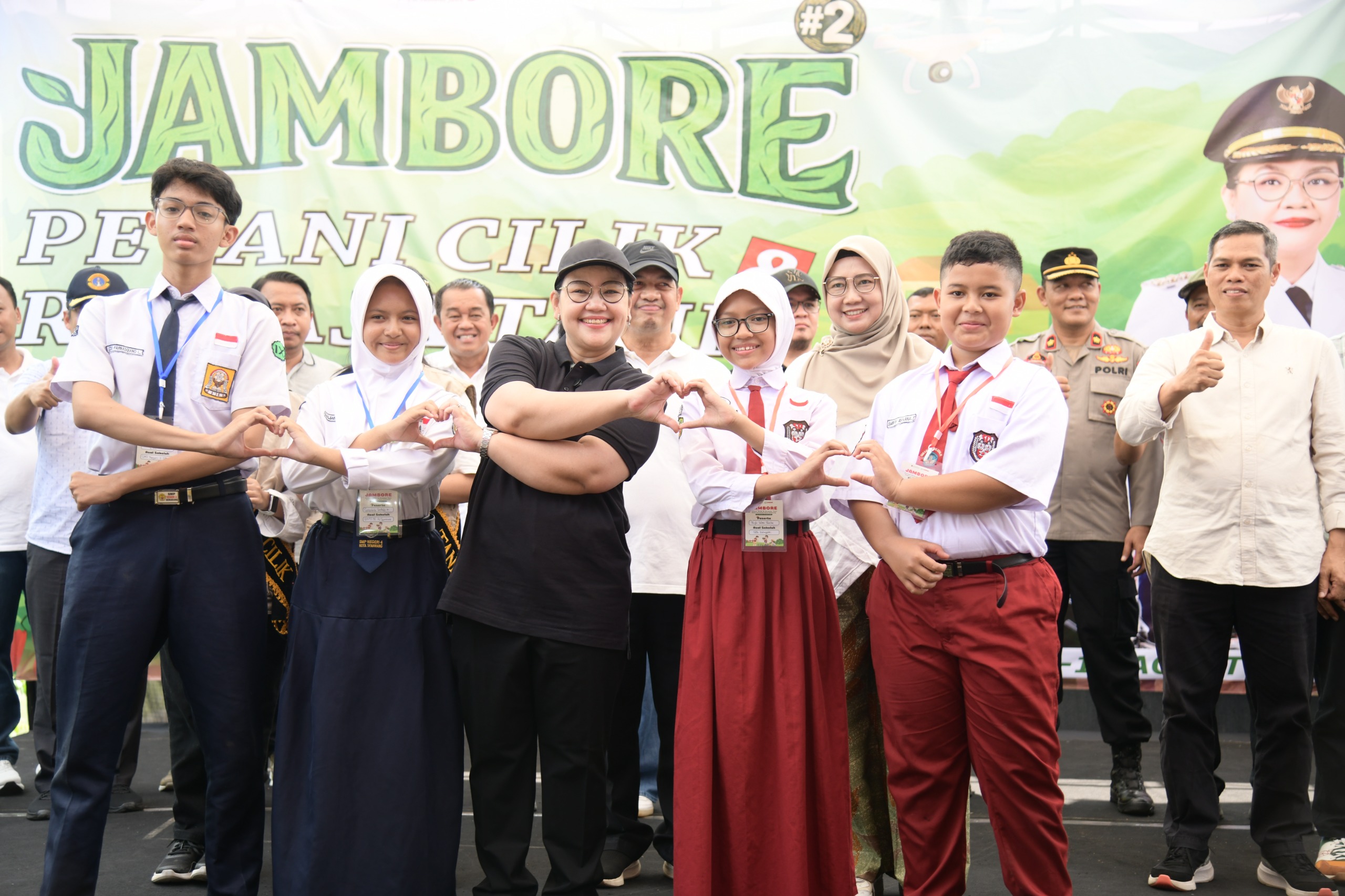 Wali Kota Semarang hadiri Jambore Petani Cilik. (matasemarang.com/Lia dina)