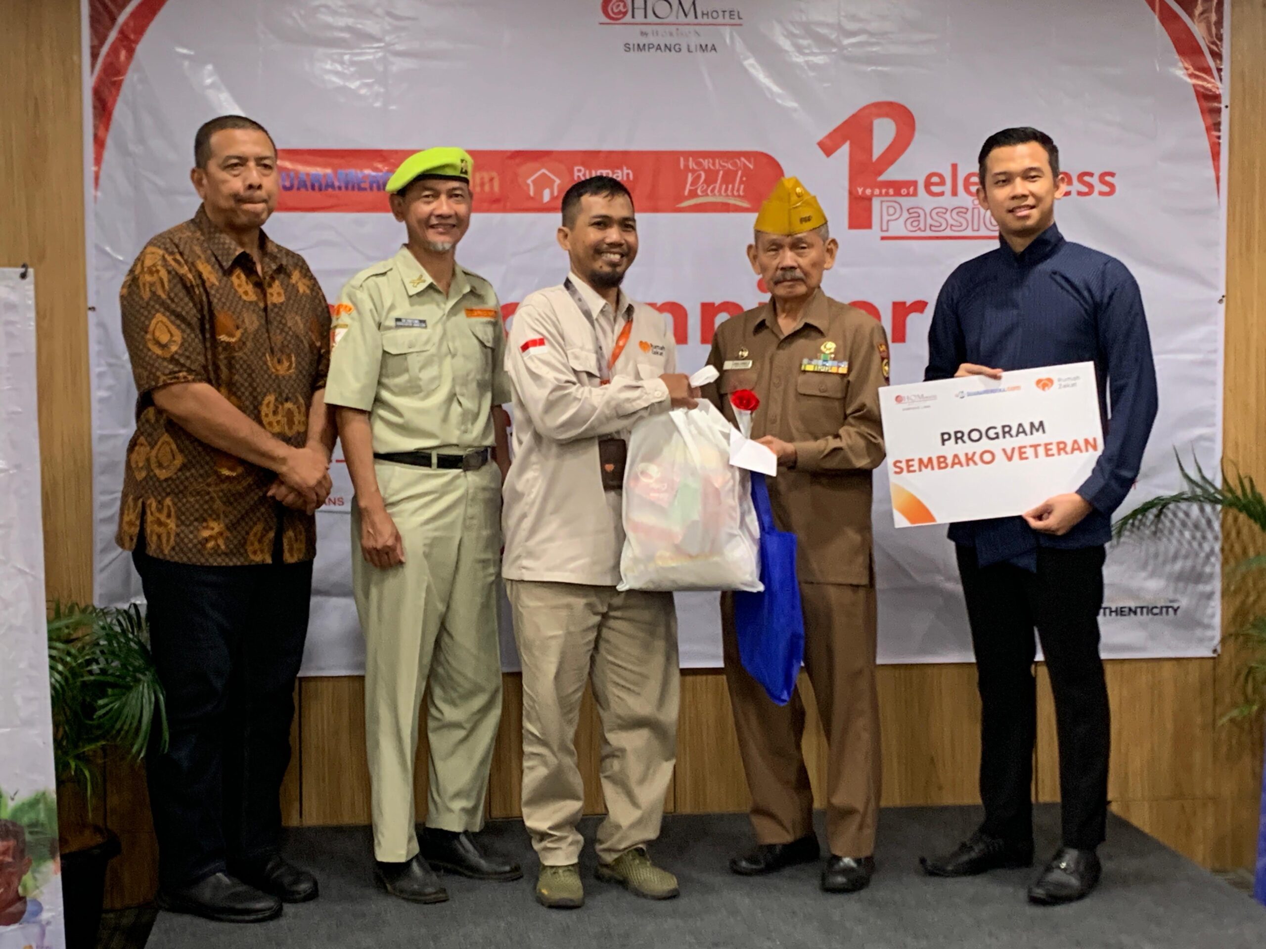 Sharing Session Hptel @HOM Simpang Lima Semarang bersama Veteran. (matasemarang.com/Lia Dina)