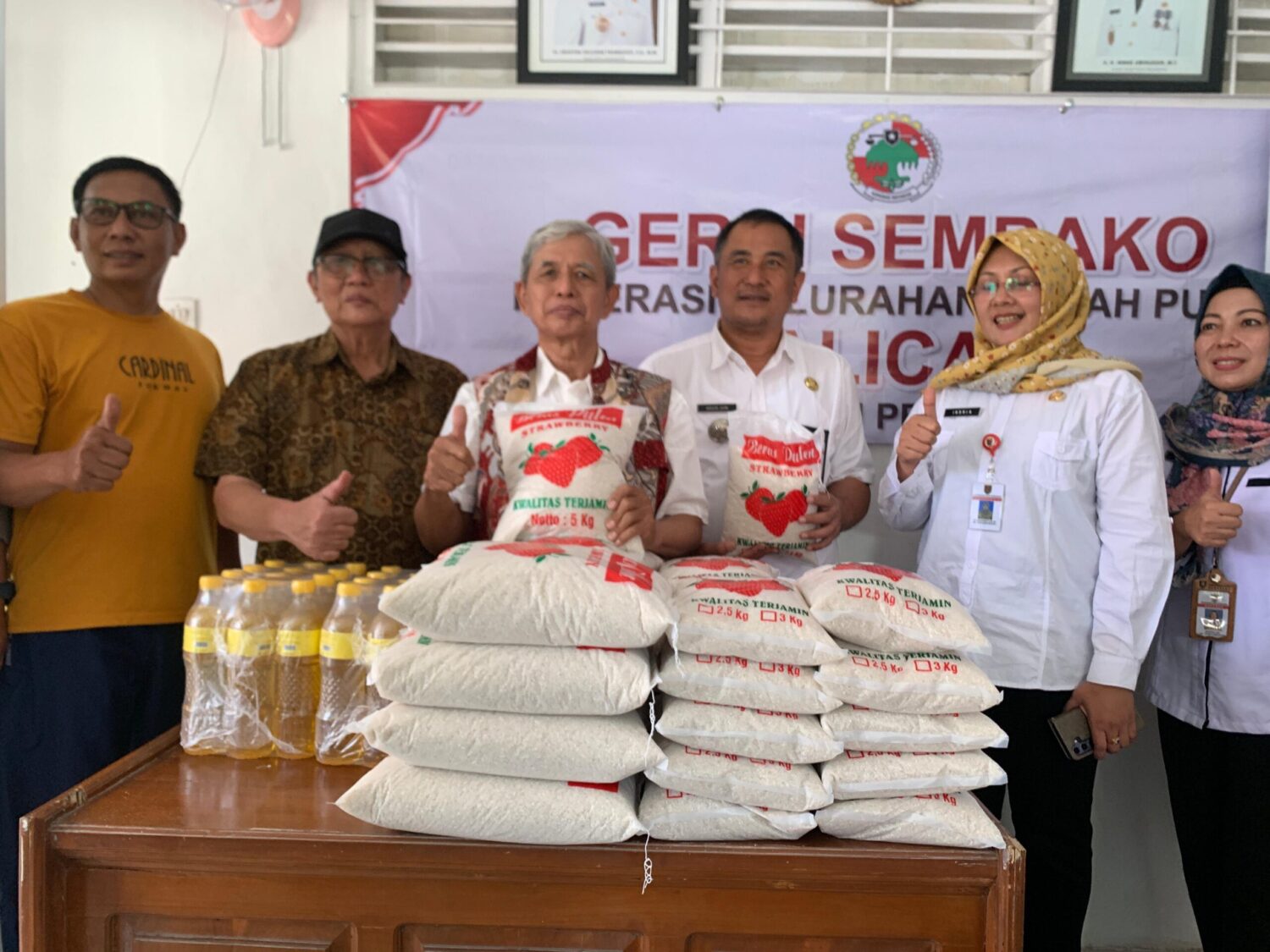 Peluncuran KKMP Kalicari Kecamatan Pedurungan. (matasemarang.com/Lia Dina)