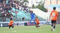 Laga uji coba PSIS Semarang vs PPSM Magelang. (matasemarang.com/Lia Dina)