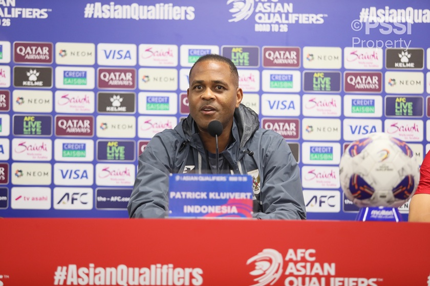 Pelatih Timnas Indonesia Patrick Kluivert (foto: PSSI)