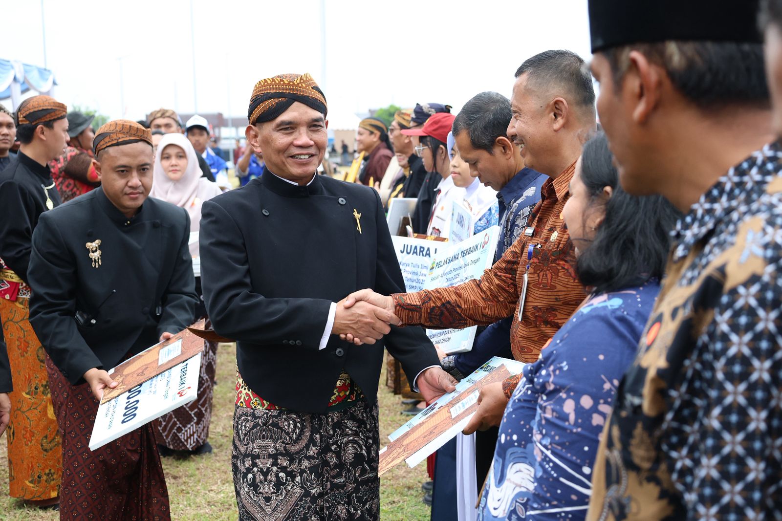 Ketua DPRD Jateng Sumanto dalam acara HUT ke-80 Jateng