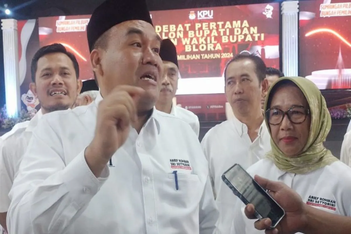bupati blora Bupati Blora Arief Rohman