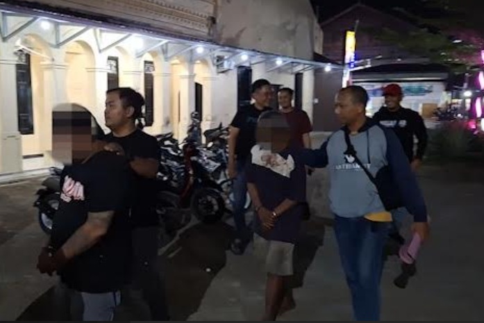 Polisi menangkap residivis kasus curanmor (foto: tribratanews jateng)