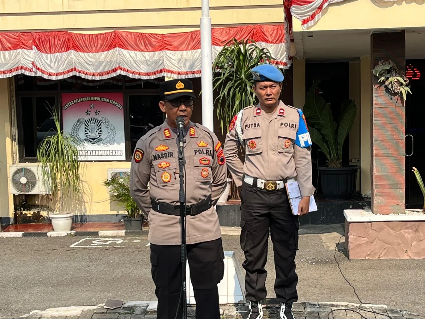Kapolsek Gajahmungkur, AKP Nasoir (foto: Polsek Gajahmungkur)