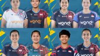 Empat pasangan ganda putri utama (X @INABadminton)