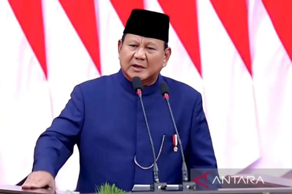 Presiden RI Prabowo Subianto