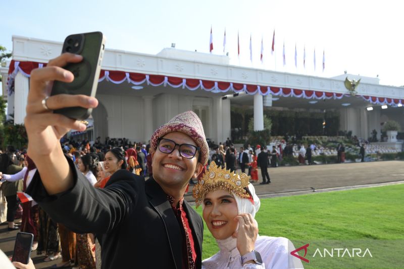 upacara HUT RI upacara HUT RI di Istana