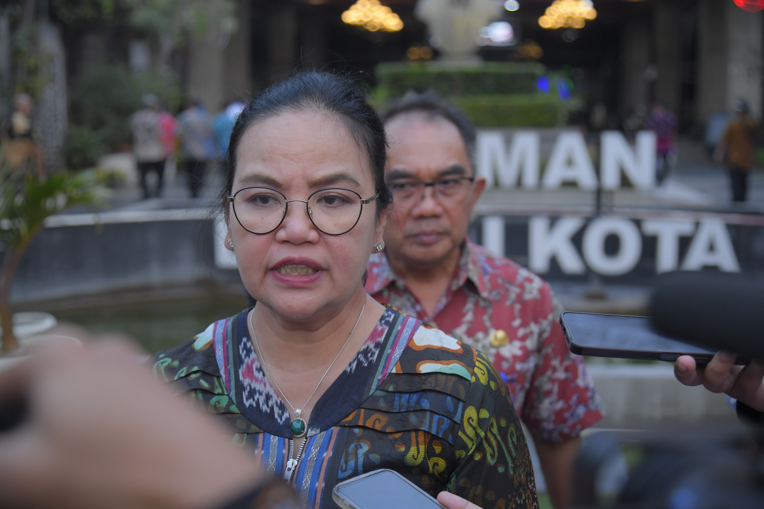 Wali Kota Semarang, Agustina Wilujeng.(matasemarang.com/Lia Dina) Wali Kota Semarang, Agustina Wilujeng.(matasemarang.com/Lia Dina)