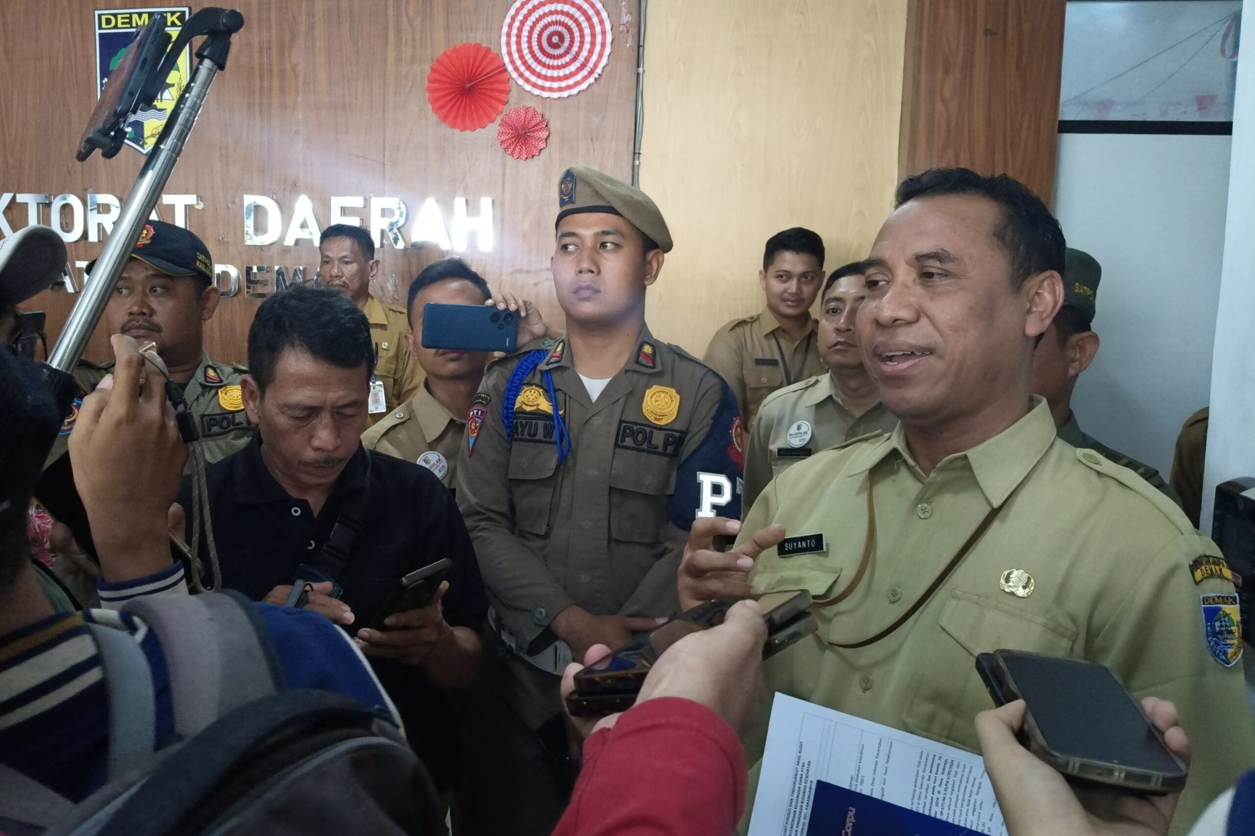 Inspektur Pembantu Khusus (Irbansus) Inspektorat Demak Suyanto (foto: Humas Pemkab Demak)
