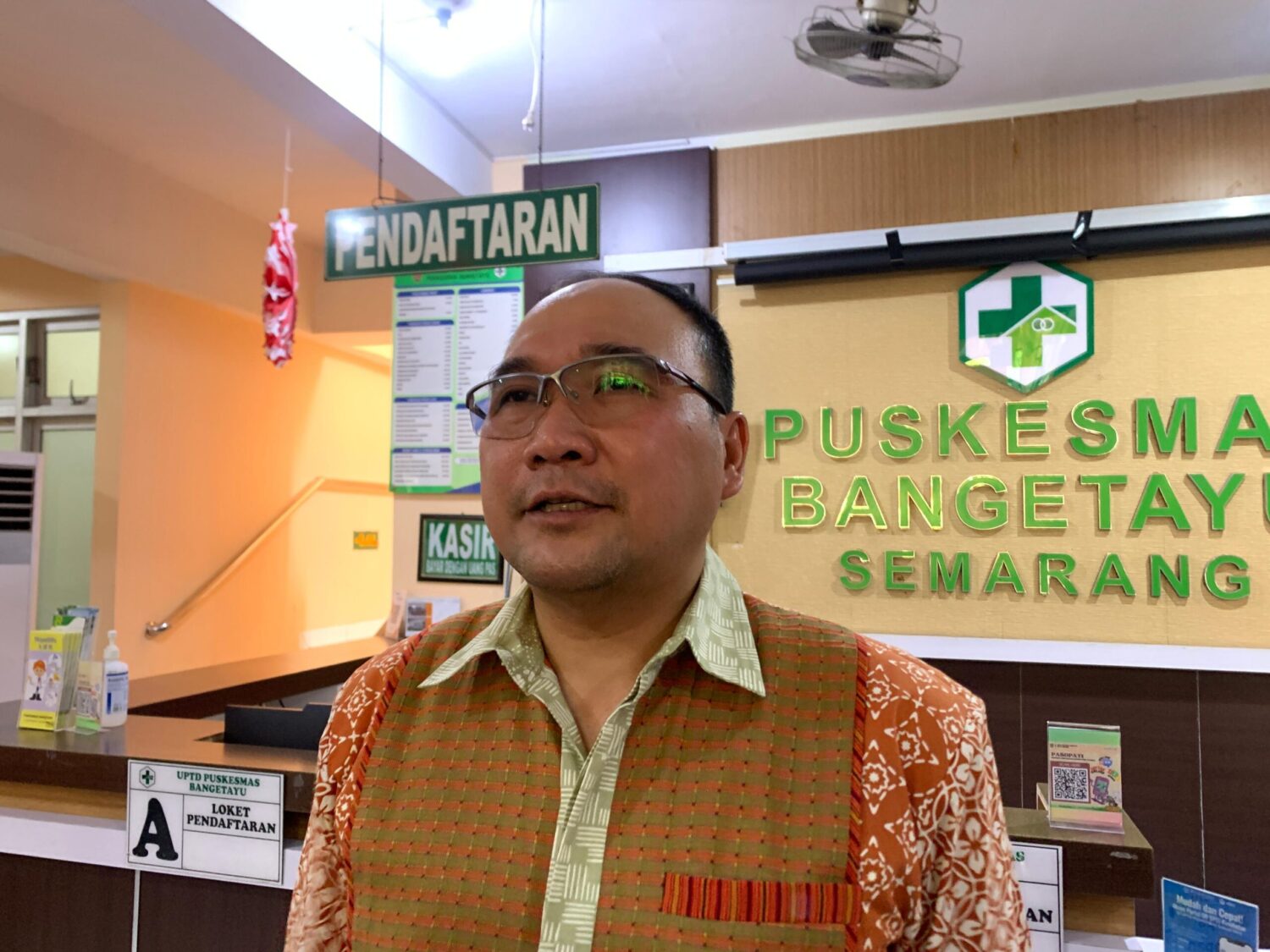 Kepala Dinkes Kota Semarang, Abdul Hakam (matasemarang.com/Lia Dina)