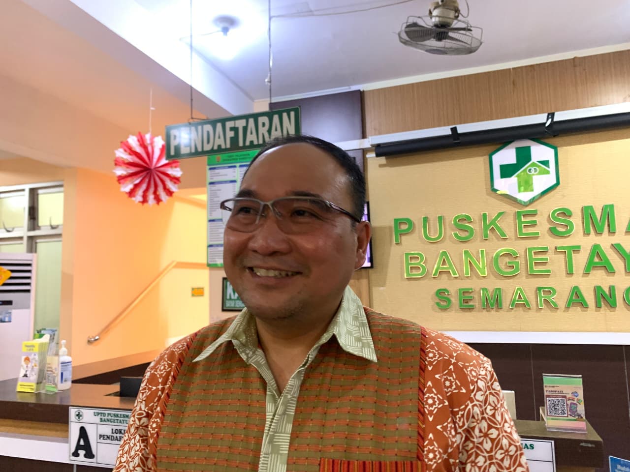 Kepala Dinkes Kota Semarang, M. Abdul Hakam (matasemarang.com/Lia Dina) Kepala Dinkes Kota Semarang, M. Abdul Hakam (matasemarang.com/Lia Dina)