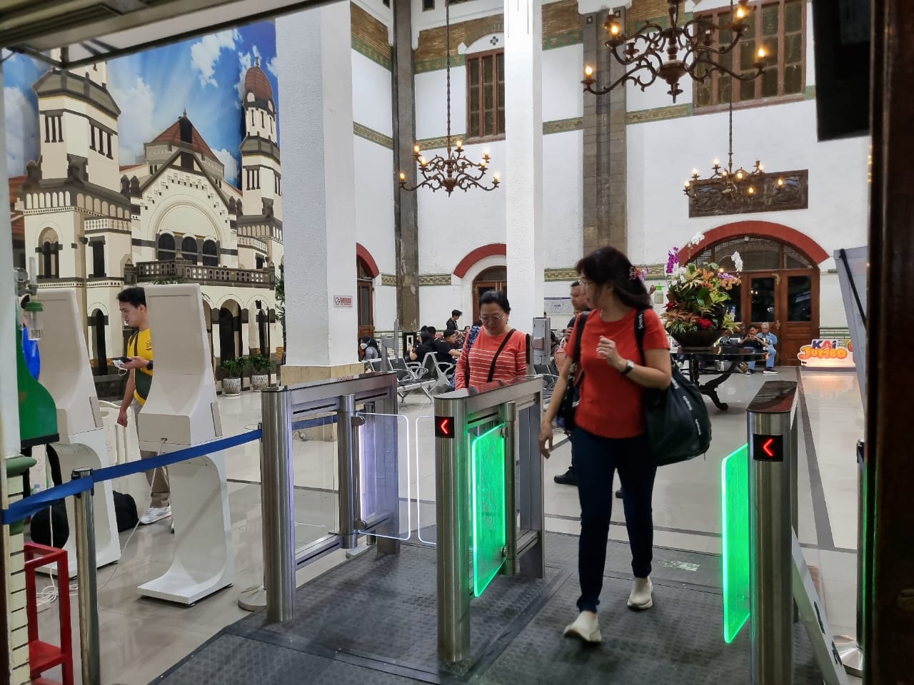 Fasilitas FR di Stasiun Semarang Tawang (matasemarang.com/Lia Dina)