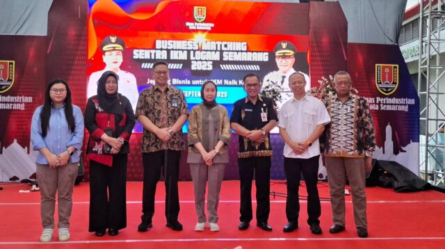 Business Matching Sentra IKM Logam Semarang 2025 (matasemarang.com/Lia Dina)